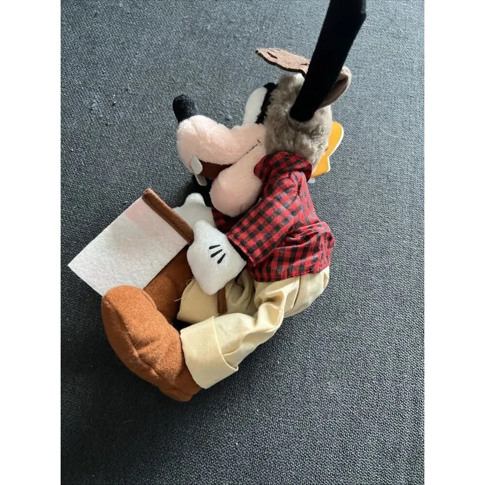 Disney VTG Goofy Canada Plush Toy Doll Bean Bag Walt Disney World Epcot NWT